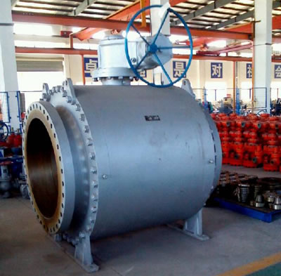 Soft Seal Trunnion Mounted Ball Valve