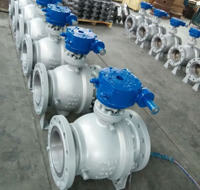 Soft Seal Trunnion Mounted Ball Valve