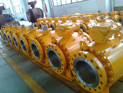 Hard Seal  Trunnion Mounted  Ball valve